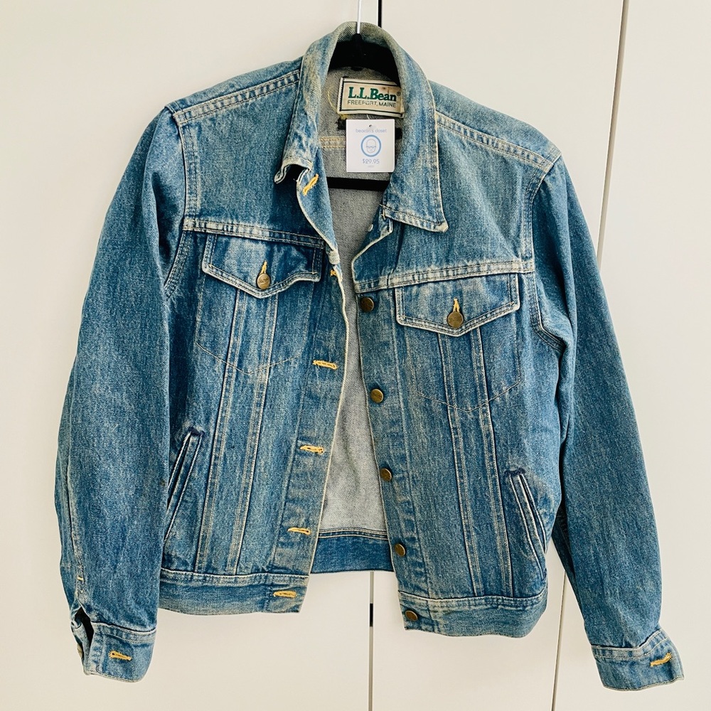 Vintage LL Bean Womens Jean Jacket